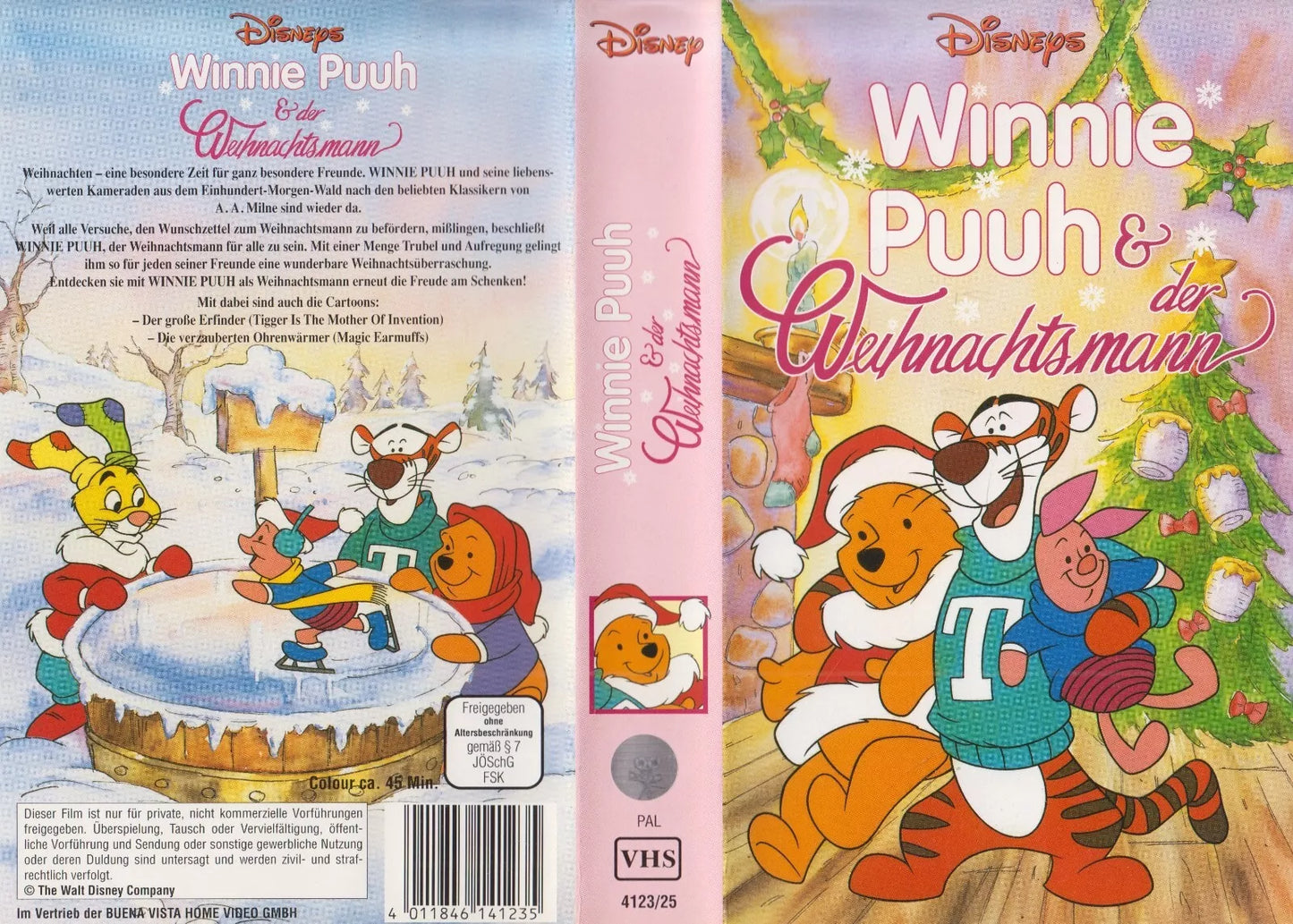 Winnie Puuh & der Weihnachtsmann [VHS-Einleger (ohne Kassette/Hülle)]
