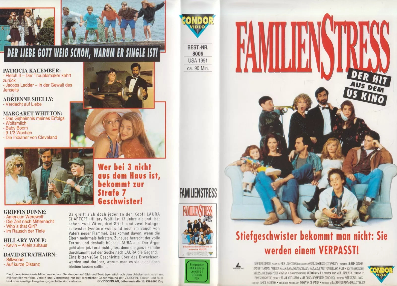 Family Stress [VHS insert (without cassette/case)]