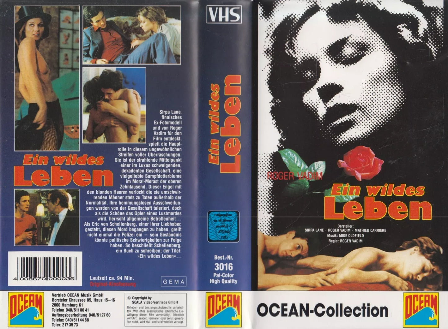 Ein wildes Leben [VHS-Einleger (ohne Kassette/Hülle)]