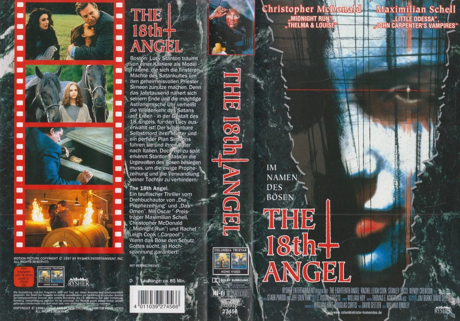 The 18th Angel [VHS insert (without cassette/case)]