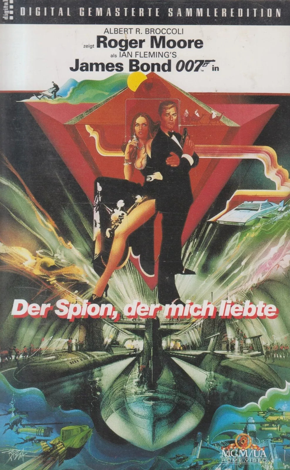 James Bond 007 - Der Spion, der mich liebte (VHS - 1992 - DE)