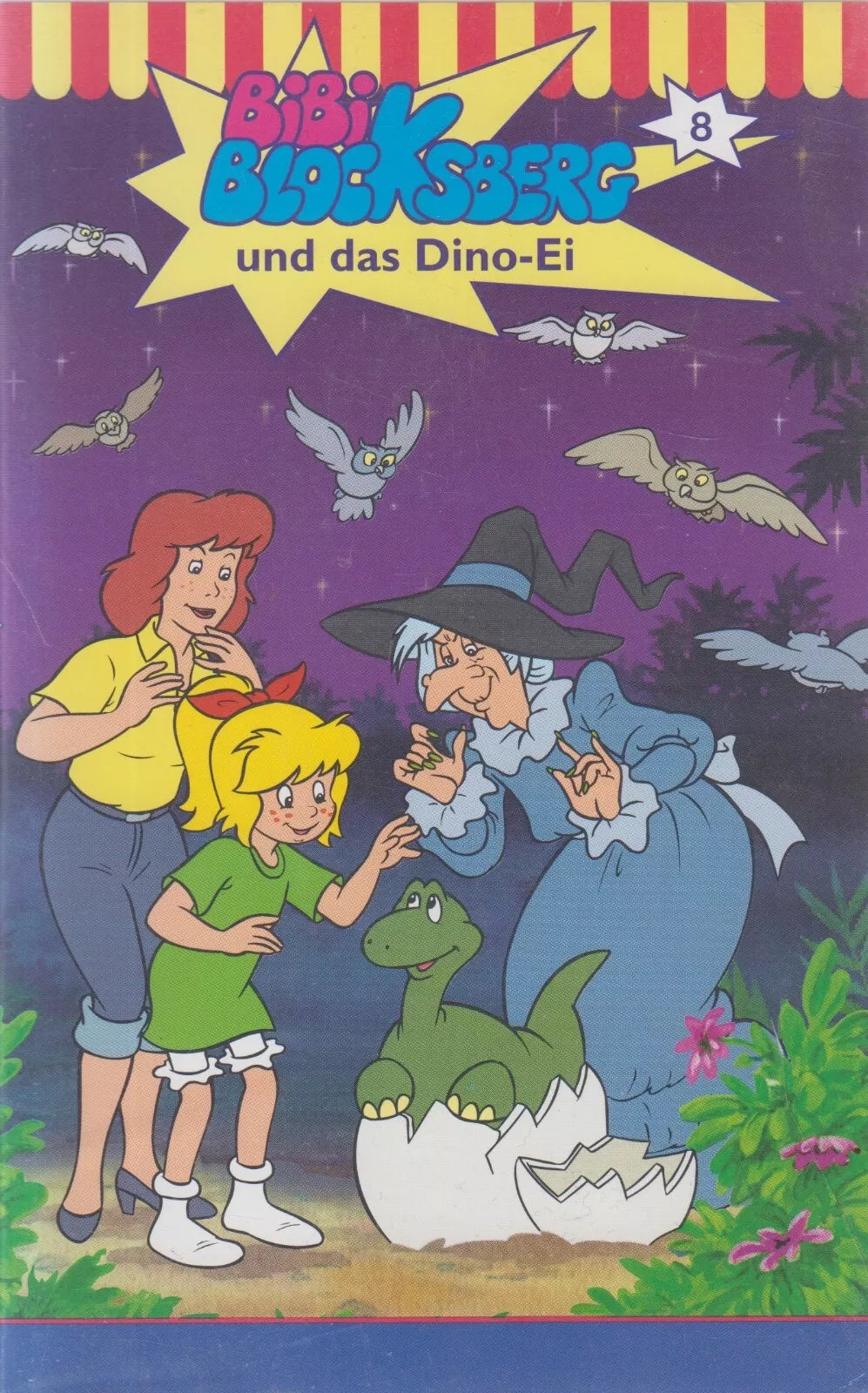 Bibi Blocksberg 8: Bibi Blocksberg und das Dino-Ei (VHS - 1998 - DE)