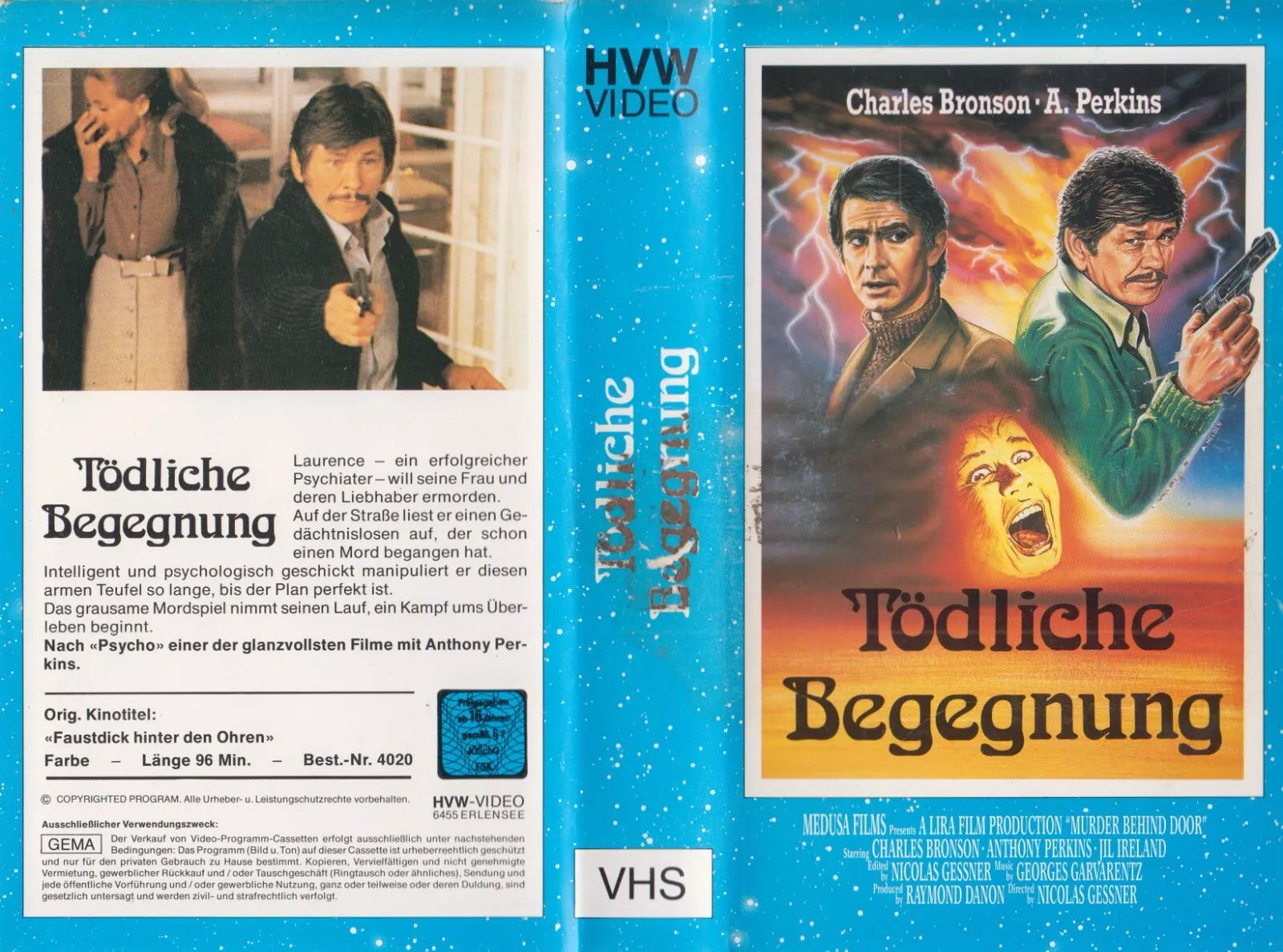 Deadly Encounter [VHS insert (without cassette/case)]