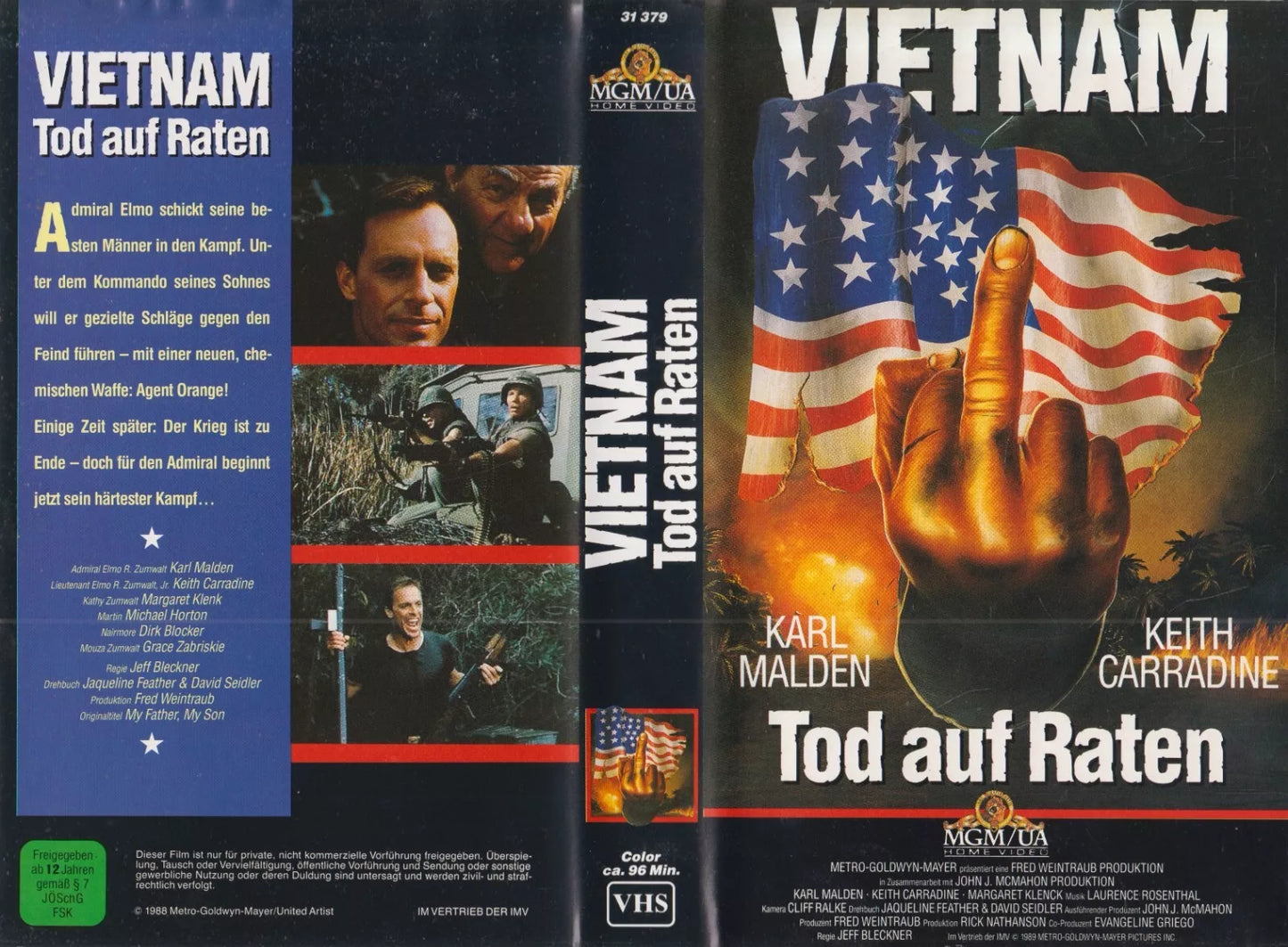 Vietnam - Tod auf Raten [VHS-Einleger (ohne Kassette/Hülle)]