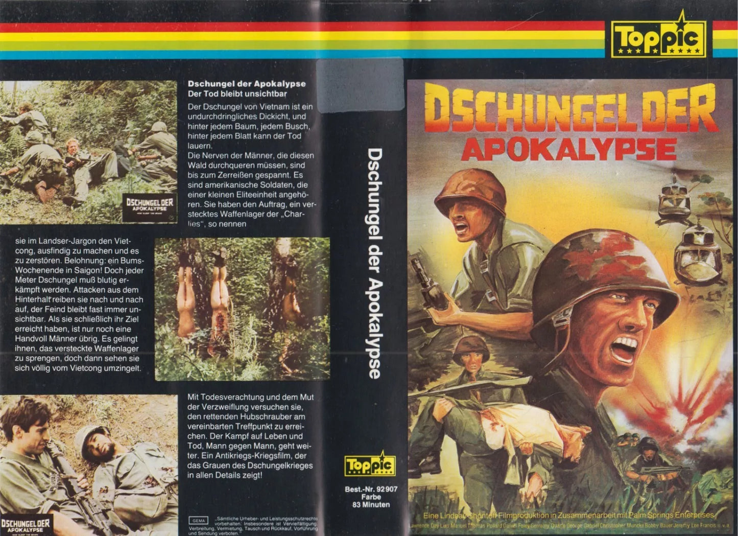 Dschungel des Apokalypse [VHS-Einleger (ohne Kassette/Hülle)]