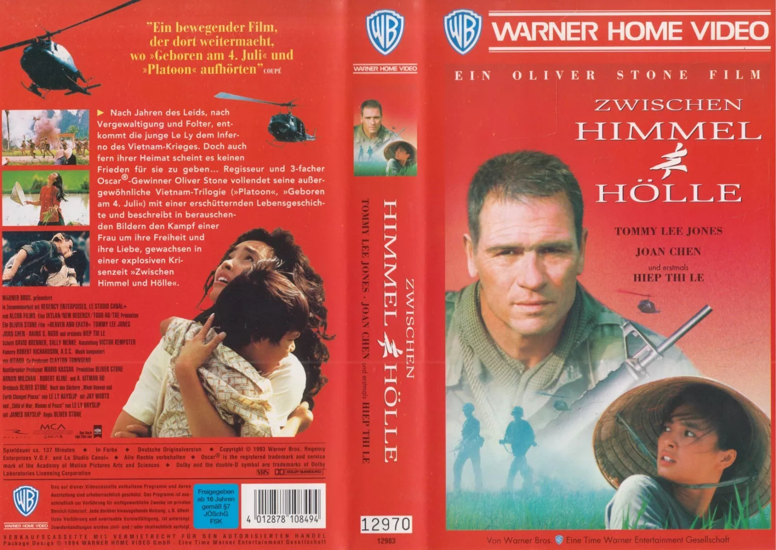 Between Heaven and Hell [VHS insert (without cassette/case)]
