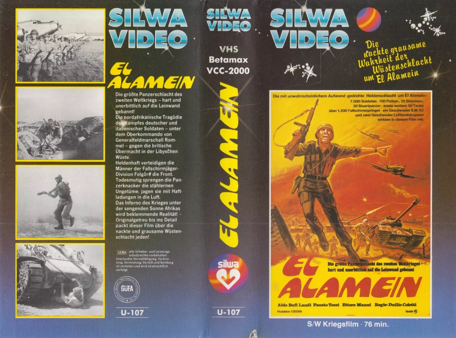 El Alamein [VHS insert (without cassette/case)]