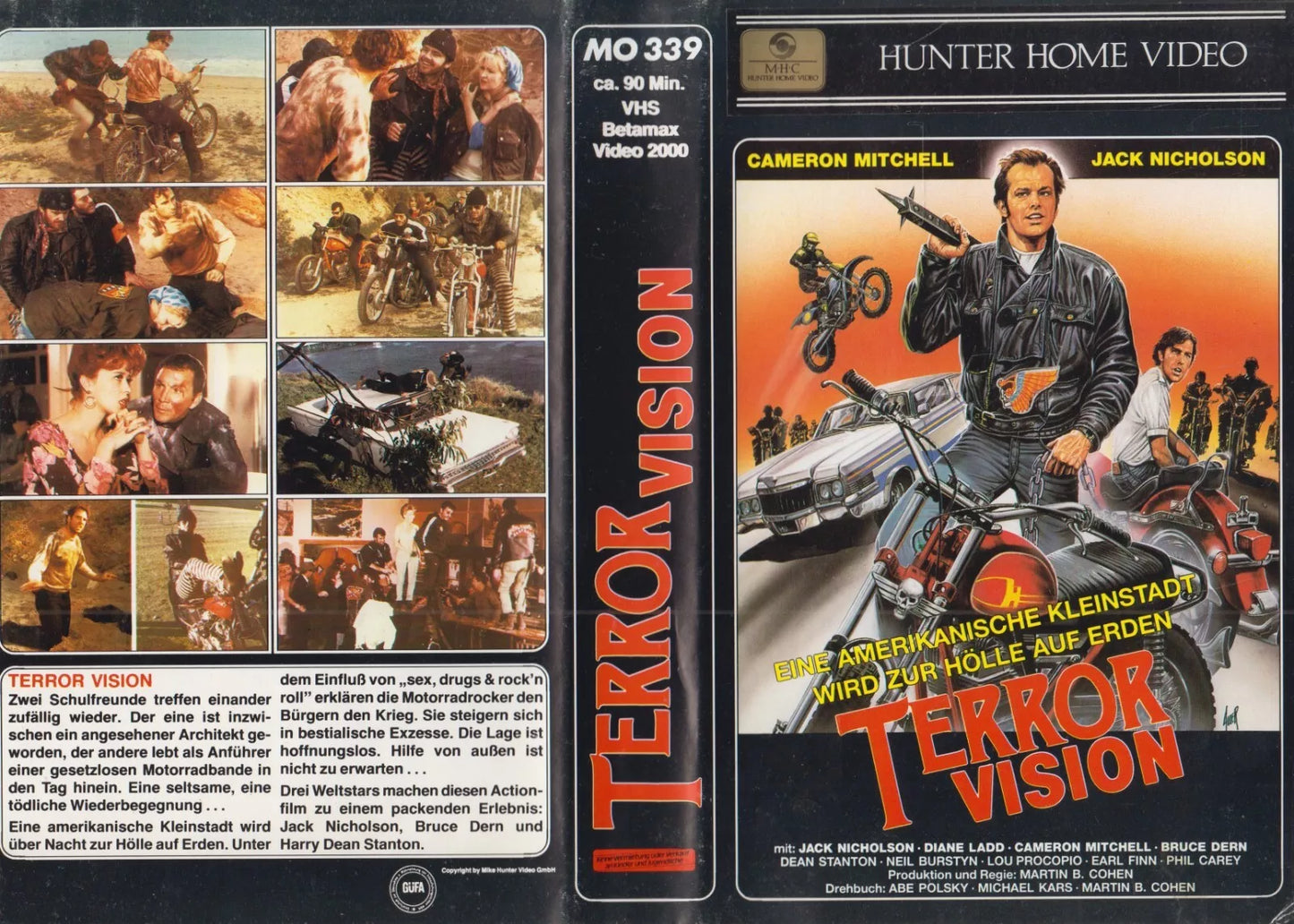 Terror Vision [VHS insert (without cassette/case)]