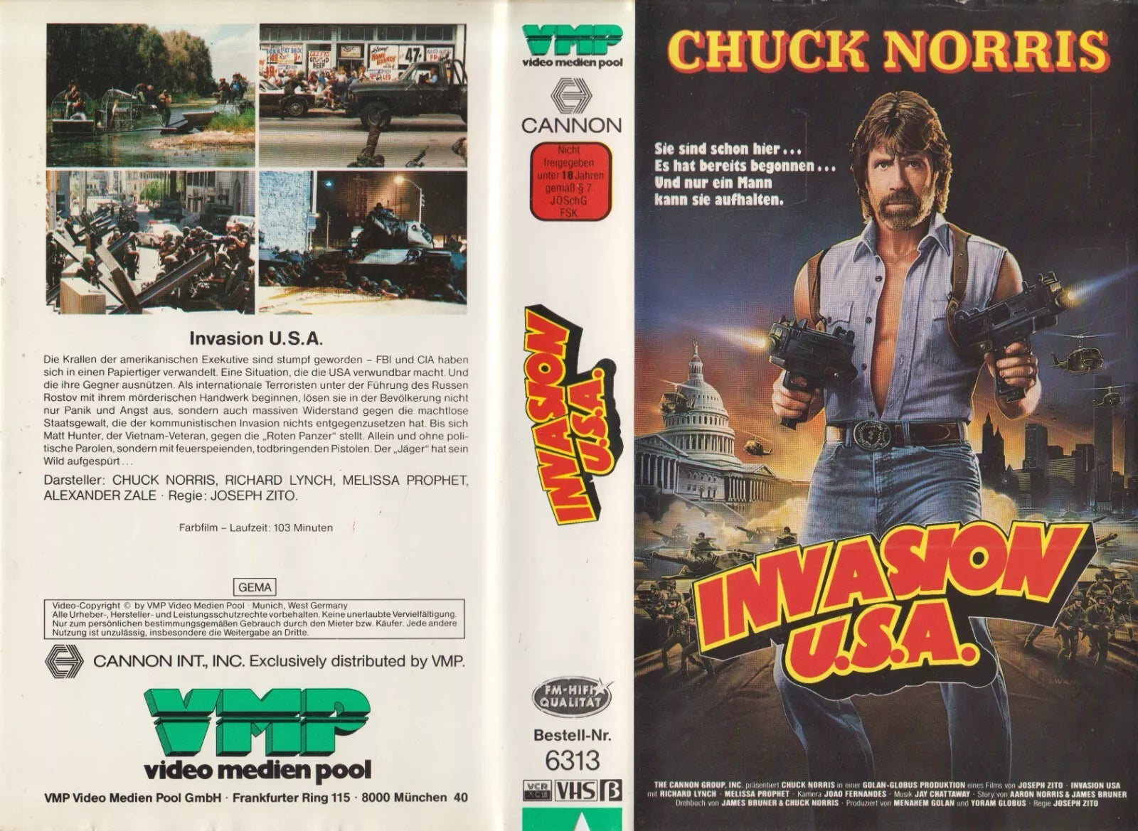 Invasion USA [Insert VHS (sans cassette/boîtier)]