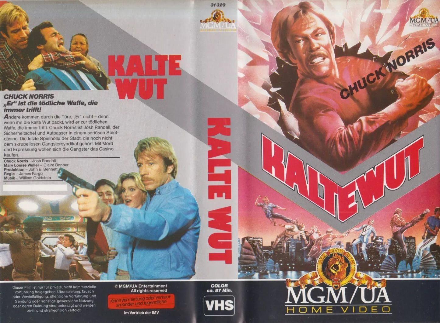 Kalte Wut [VHS-Einleger (ohne Kassette/Hülle)]