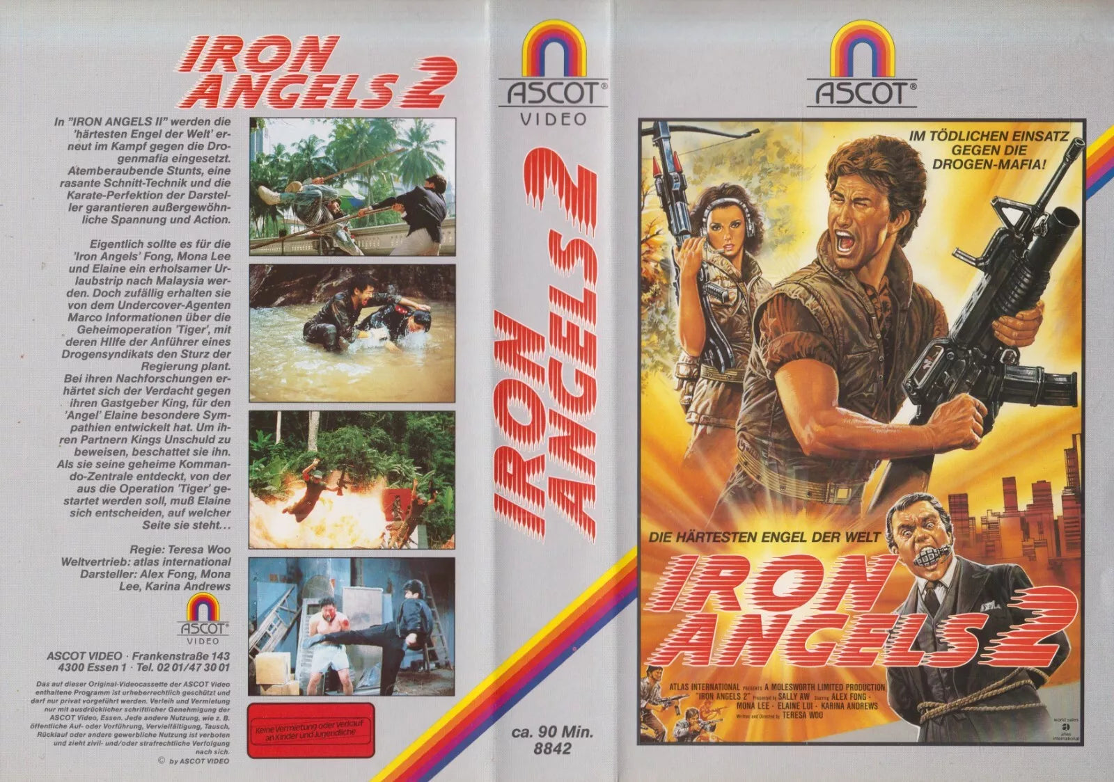 Iron Angel 2 [Insert VHS (sans cassette/boîtier)]