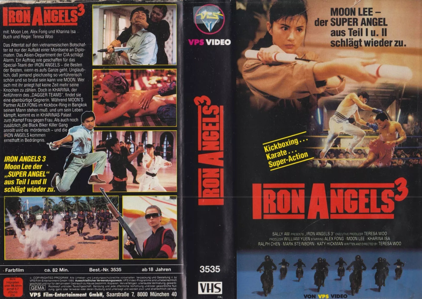 Iron Angels 3 [VHS insert (without cassette/case)]