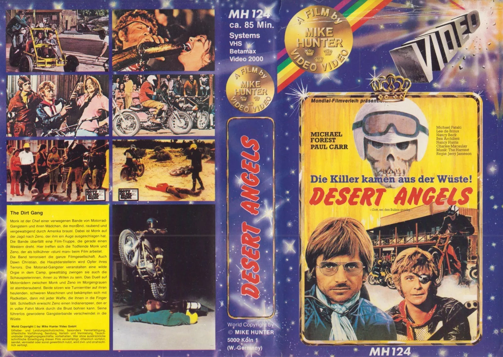 Les Anges du Désert [Insert VHS (sans cassette/boîtier)]