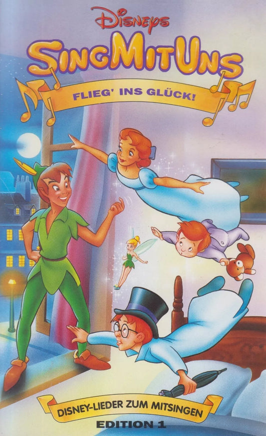 Sing With Us: Fly to Happiness! - Disney Songs to Sing Along Edition 1 (VHS - DE)