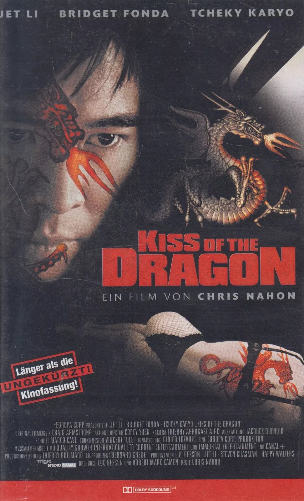 Kiss Of The Dragon [Press Copy] (VHS - 2002 - DE)