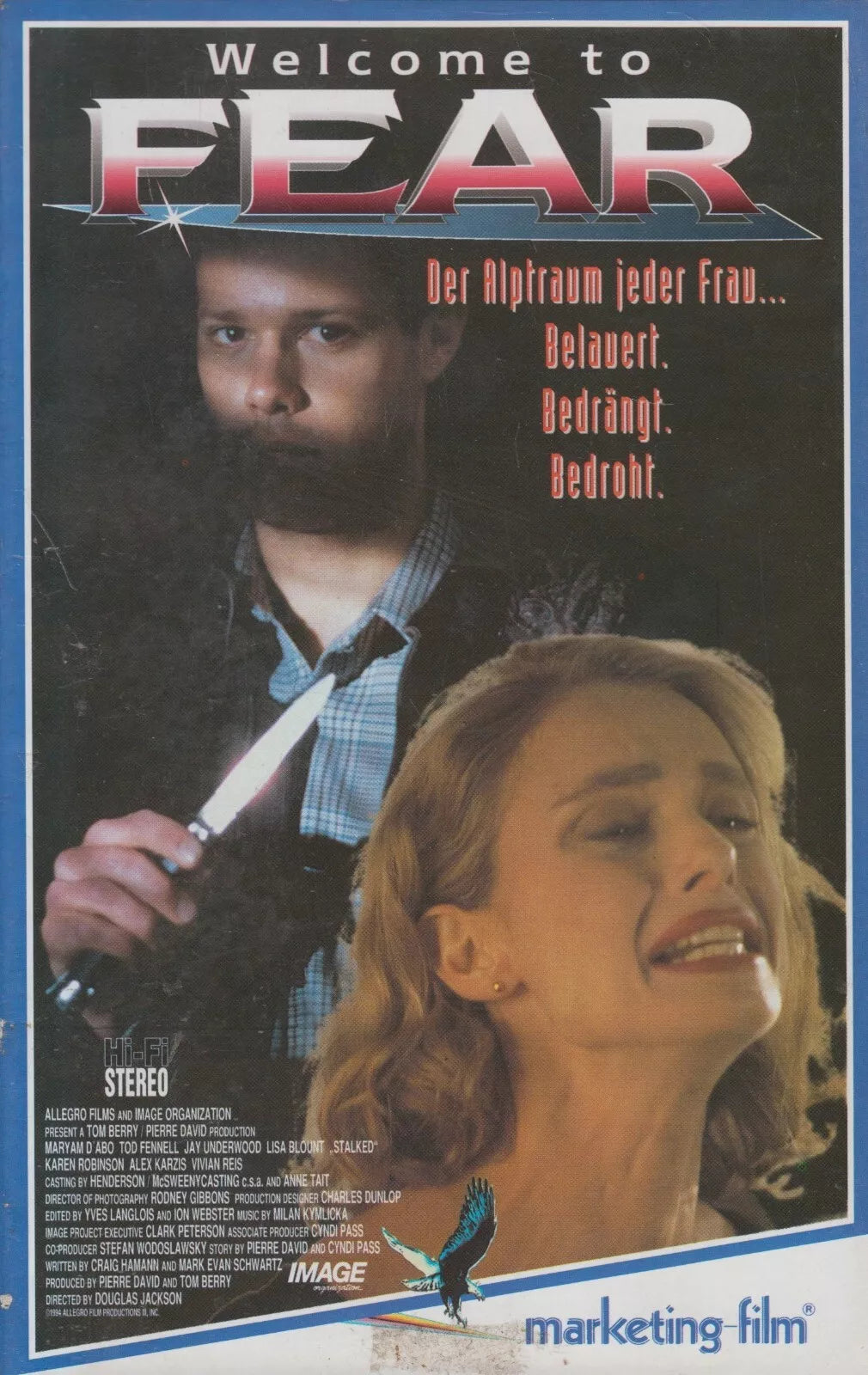Welcome to Fear (VHS - DE)