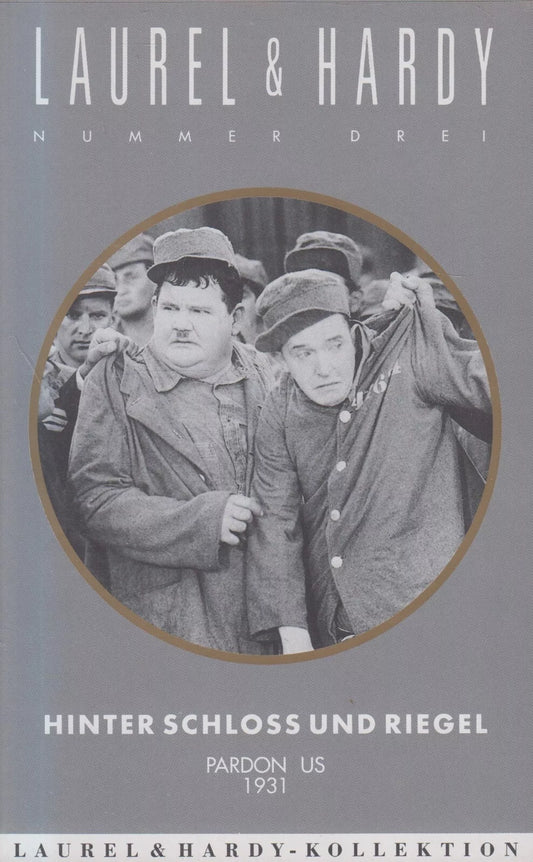 Laurel et Hardy 3 : Derrière les verrous (VHS - 1990 - DE)