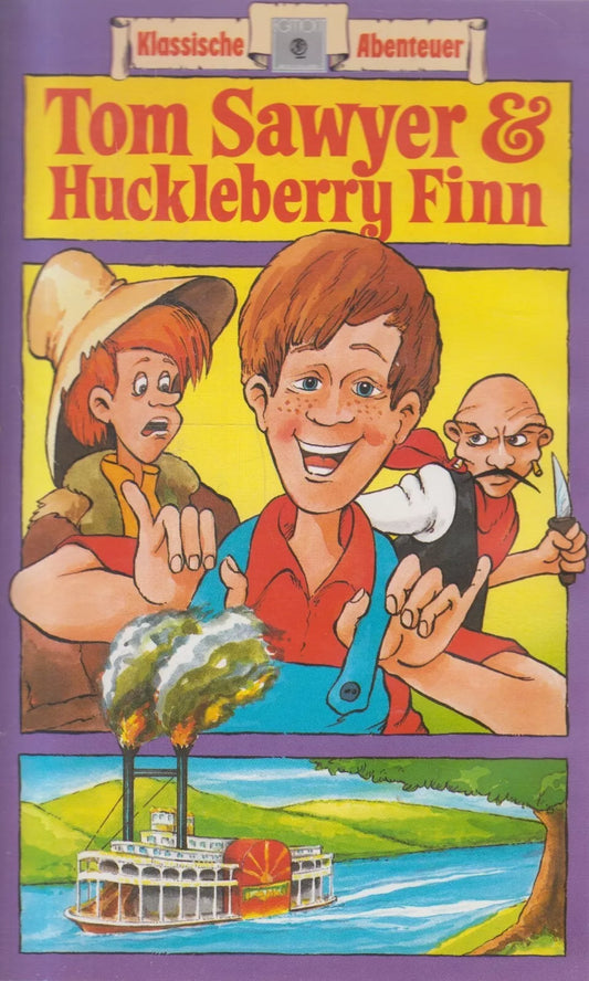Tom Sawyer & Huckleberry Finn (VHS - 1992 - DE)