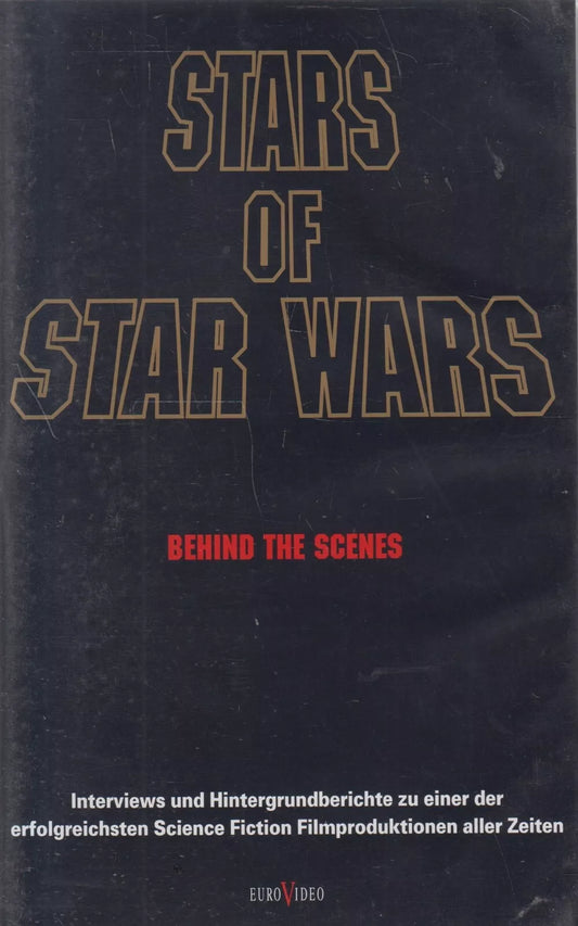 Les stars de Star Wars - Dans les coulisses (VHS - DE)