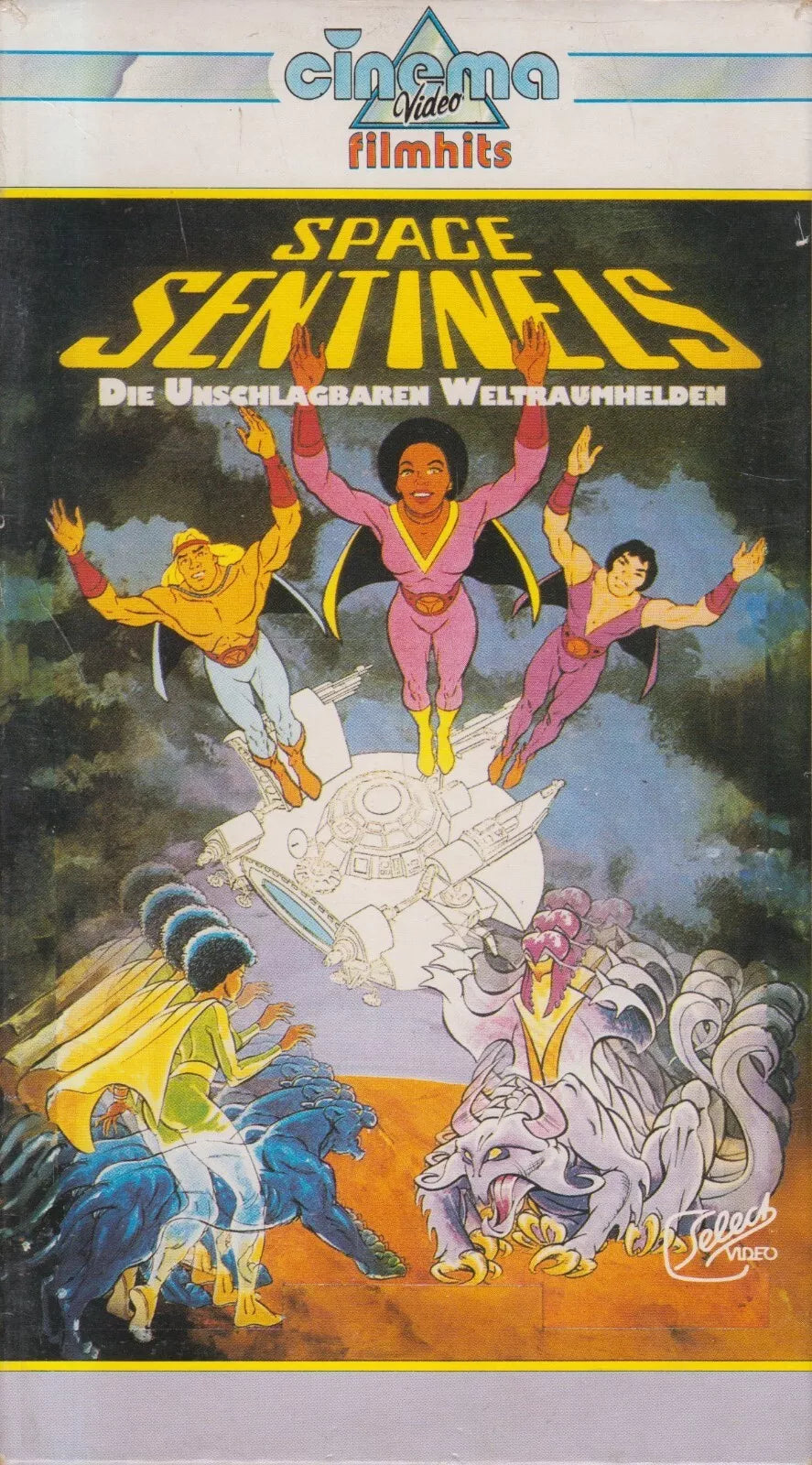 Space Sentinels - Die unschlagbaren Weltraumhelden (VHS - DE)