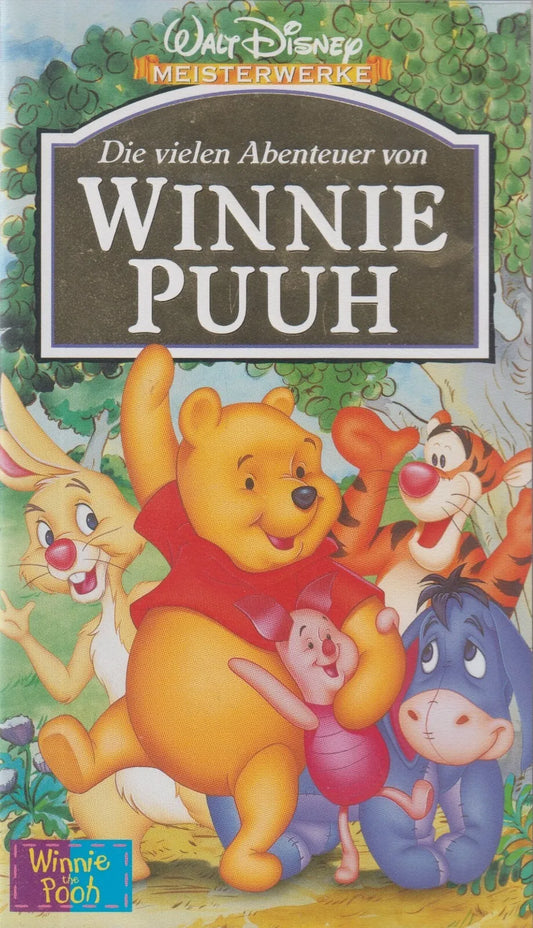 The Many Adventures of Winnie the Pooh (VHS - DE)