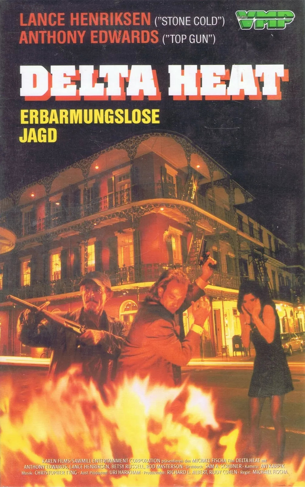 Delta Heat - Erbarmungslose Jagd (VHS - 1992 - DE)