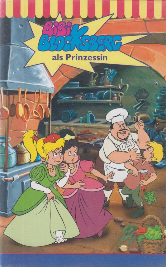 Bibi Blocksberg as Princess (VHS - 1996 - DE)