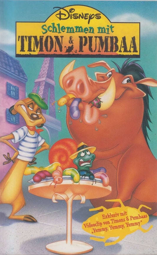 Feasting with Timon &amp; Pumbaa (VHS - DE)