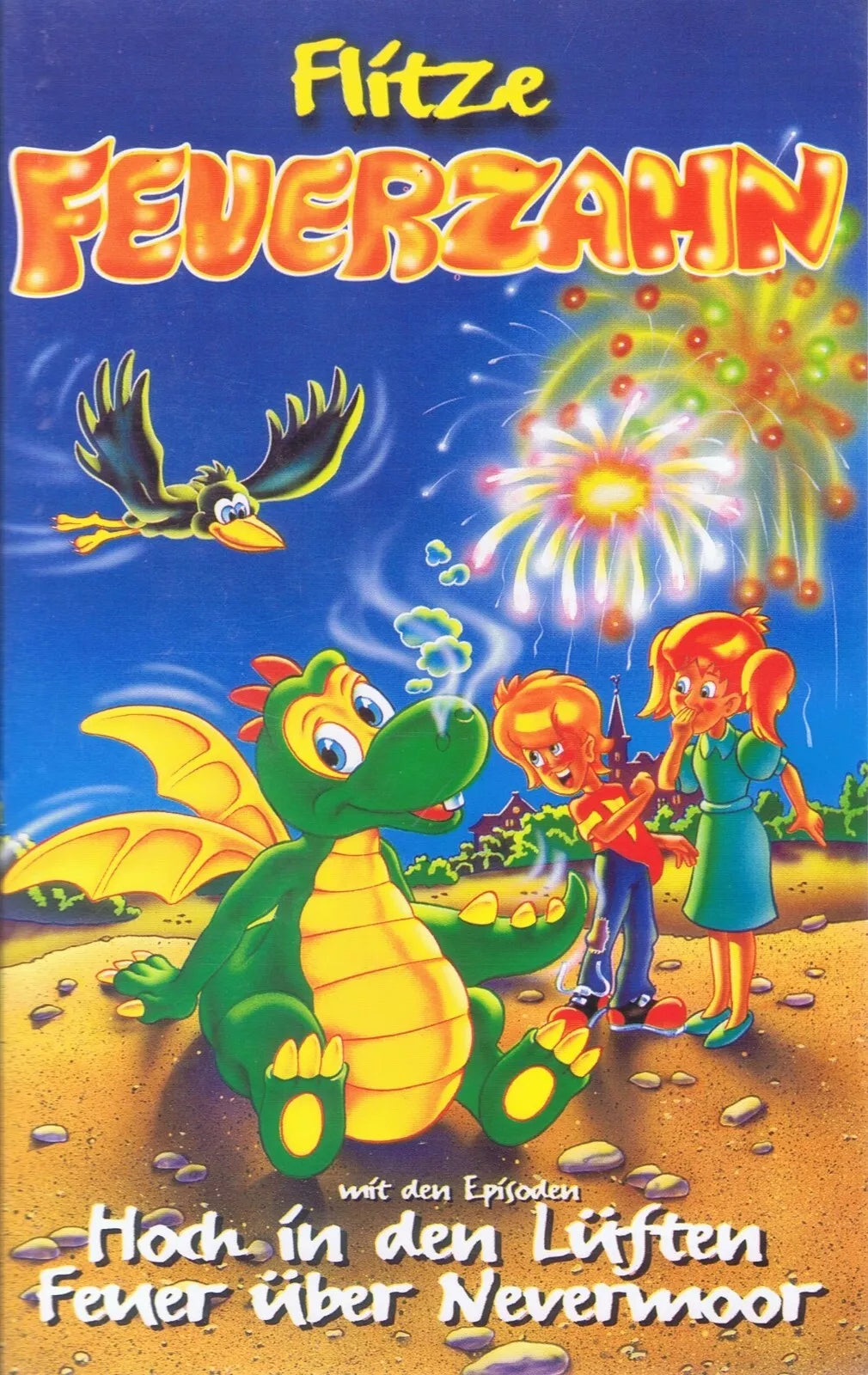 Flitze Feuerzahn : Haut dans l'air et le feu sur Nevermoor (VHS - 1996 - DE)