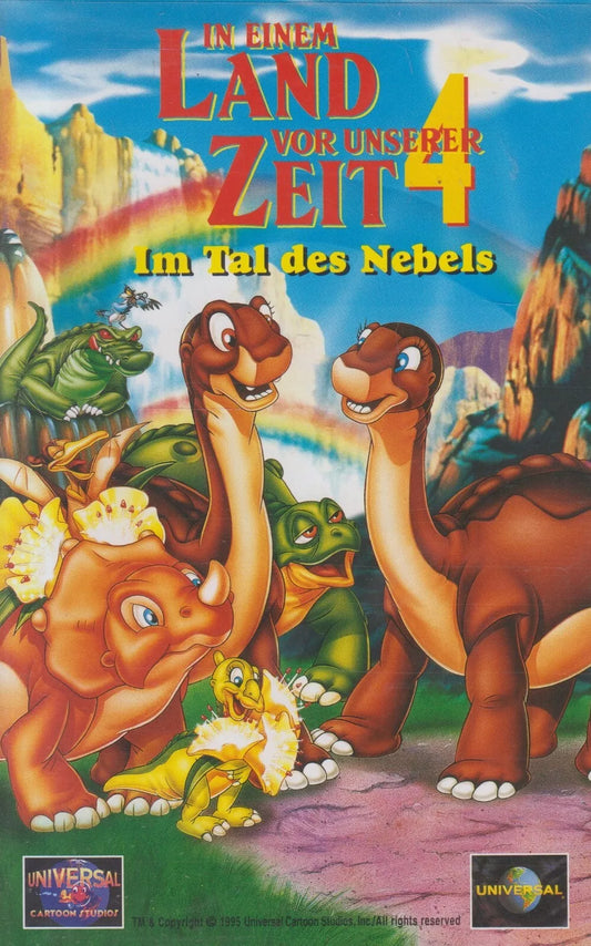 The Land Before Time 4: Valley of Mist (VHS - 1996 - DE)