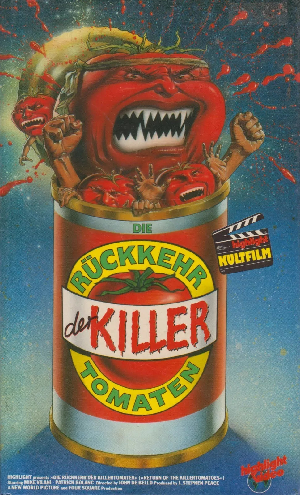 Die Rückkehr der Killertomaten (VHS - DE)