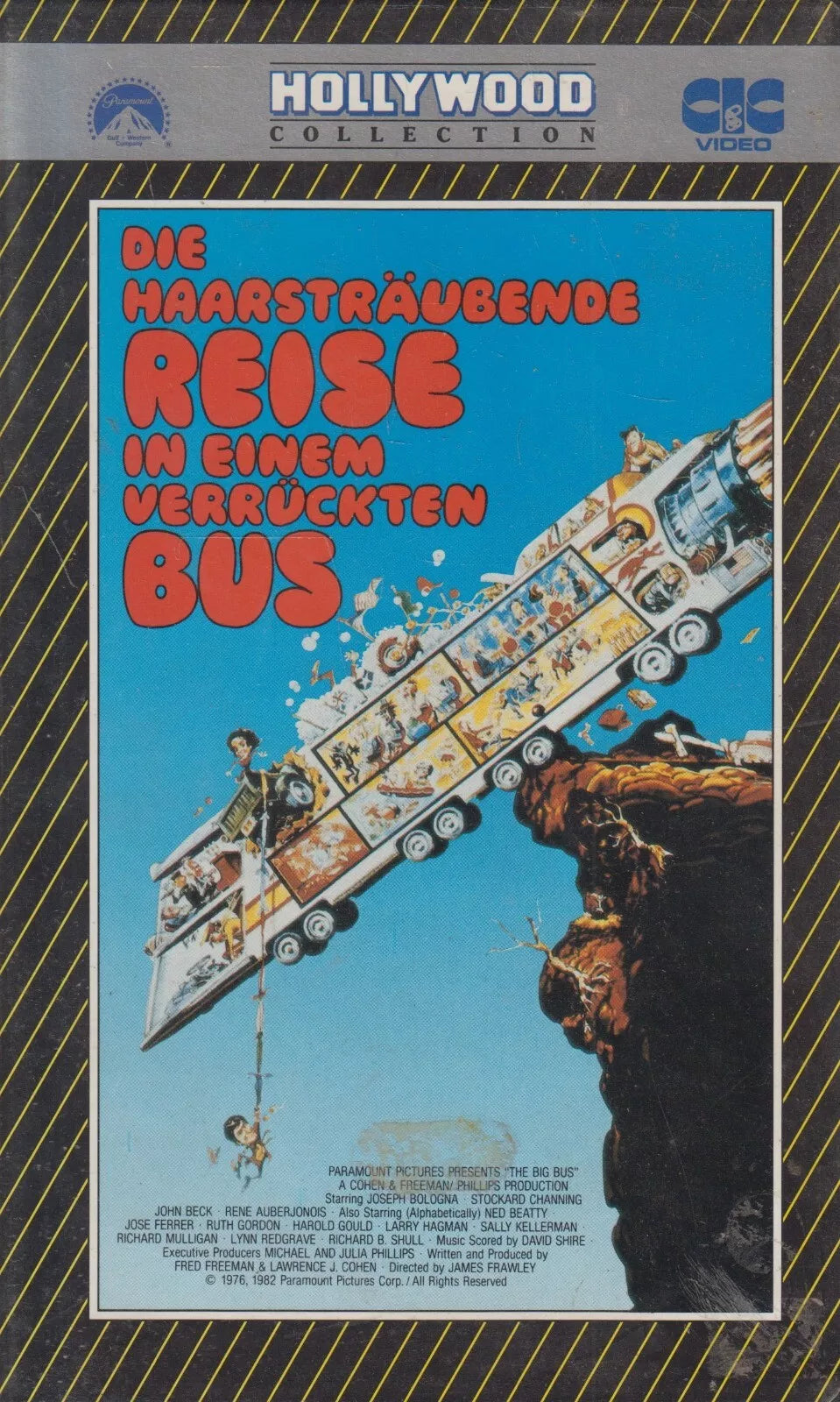 Die haarsträubende Reise in einem verrückten Bus (VHS - DE)