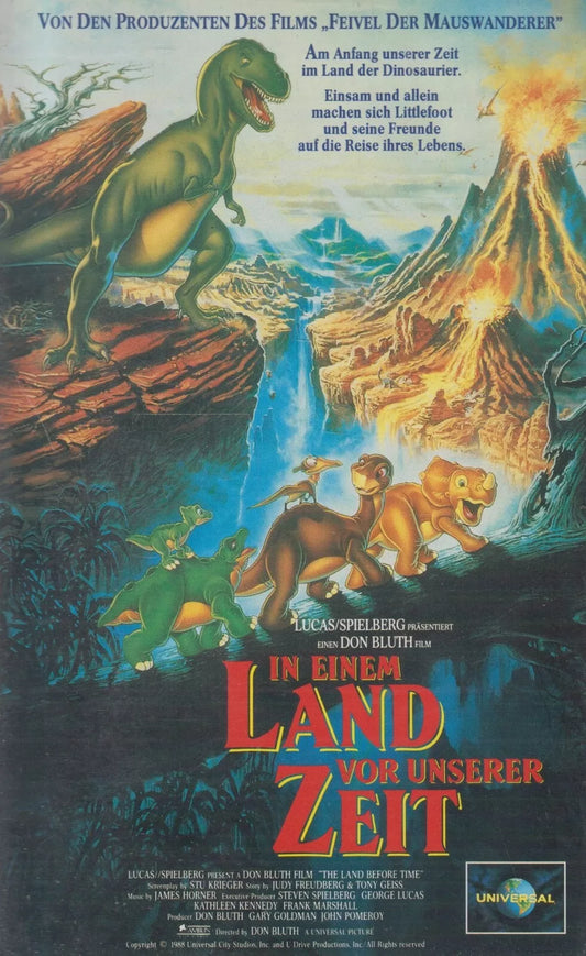 The Land Before Time (VHS - 1993 - DE)