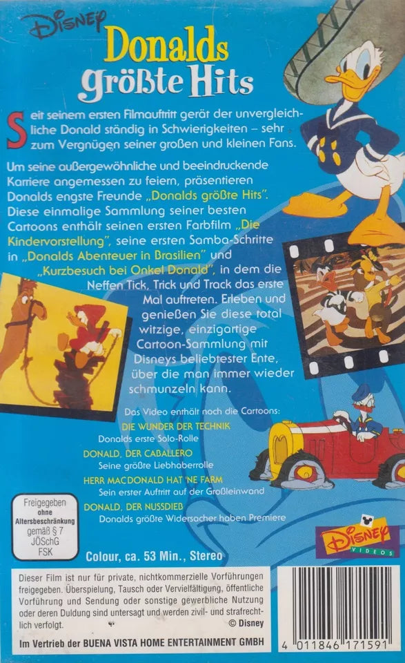 Donalds größte Hits (VHS - DE)