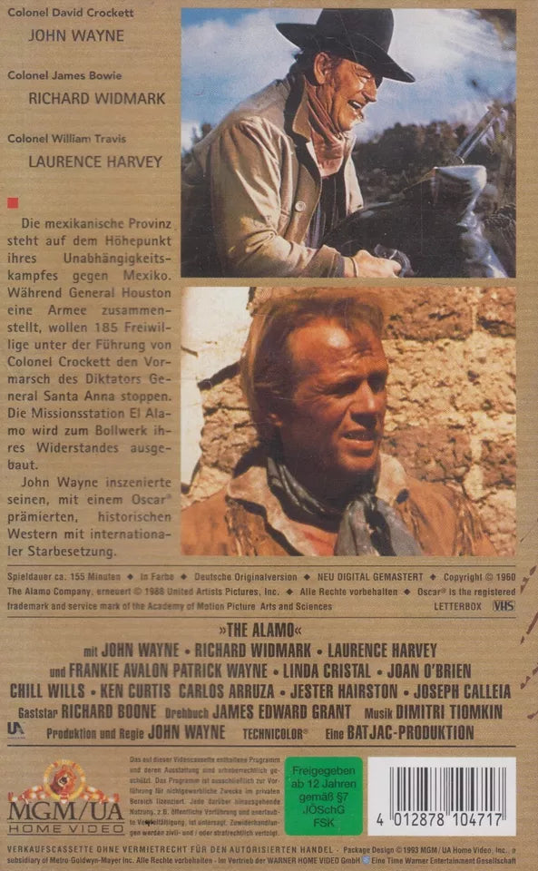 Alamo (VHS - 1993 - DE)