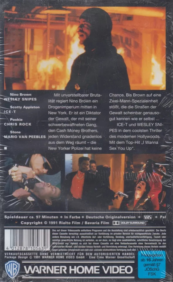 New Jack City (VHS - 1991 - DE)