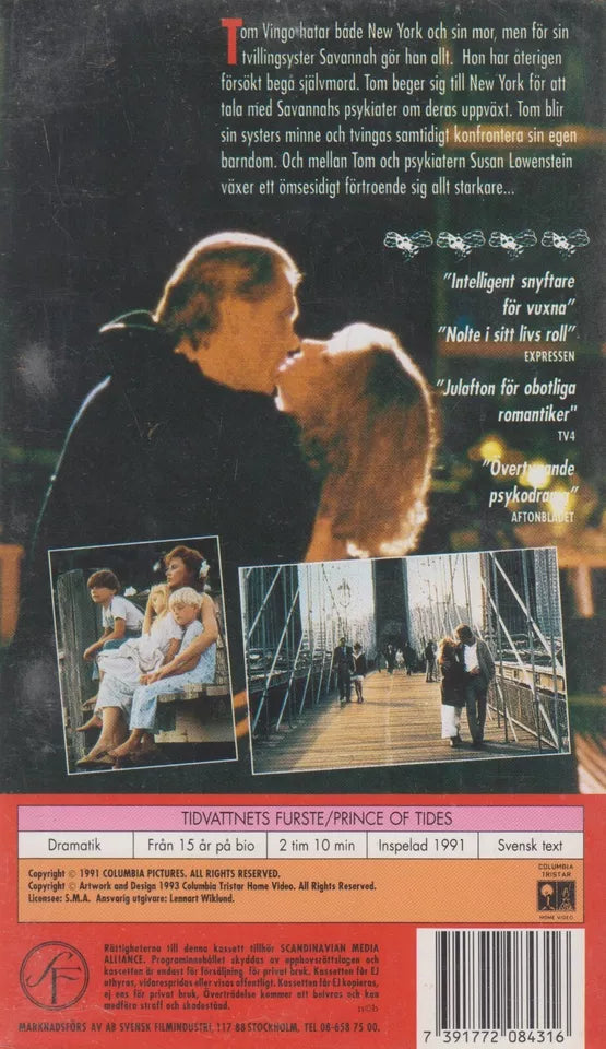 Tidvattnets Furste (VHS - 1993 - SE)