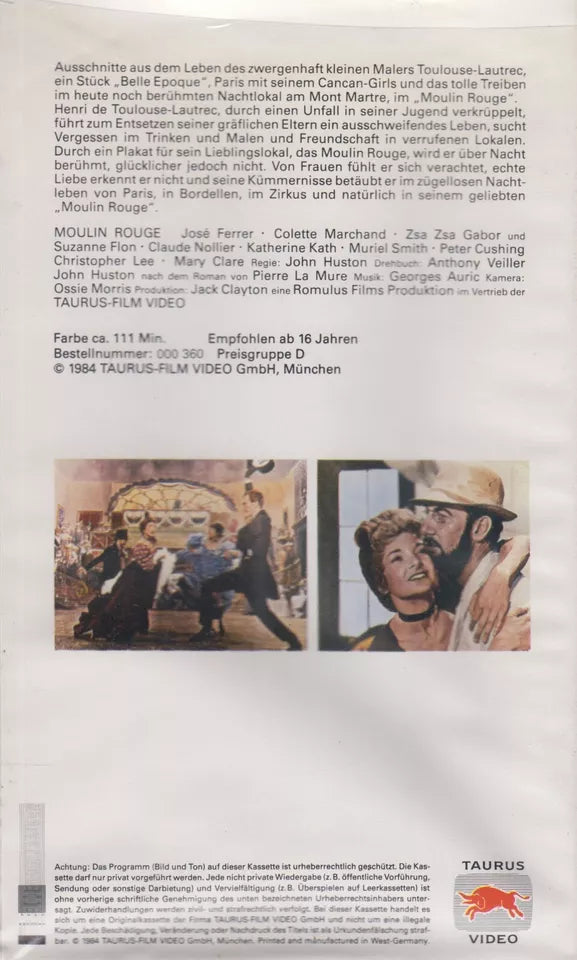 Moulin Rouge (VHS - 1984 - DE)