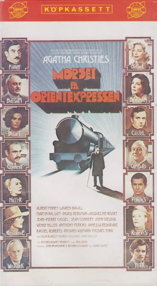 Mordet på Orientespressen (VHS - SE)
