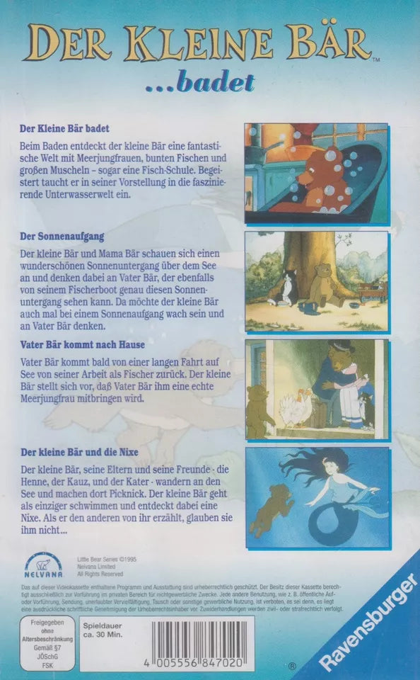 Der kleine Bär 2: Der kleine Bär badet (VHS - 1995 - DE)