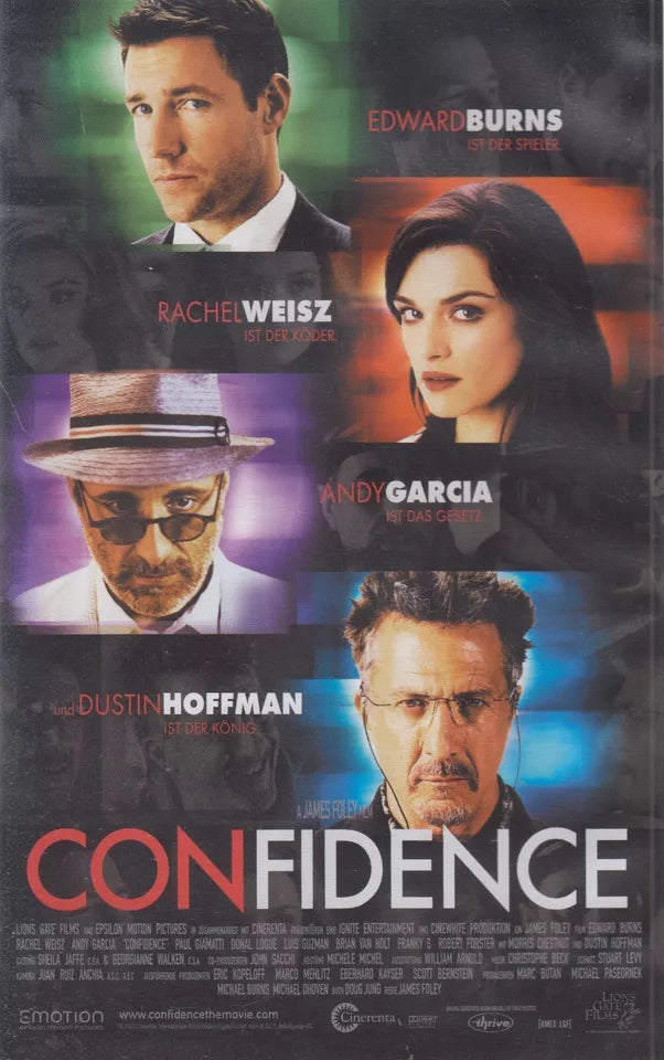 Confidence [press copy] (VHS - 2004 - DE)