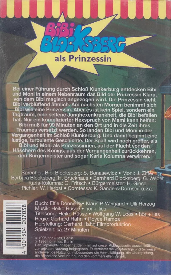 Bibi Blocksberg als Prinzessin (VHS - 1996 - DE)