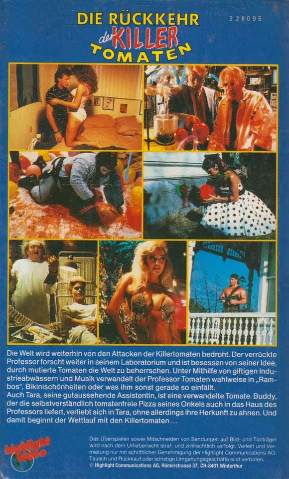 Die Rückkehr der Killertomaten (VHS - DE)