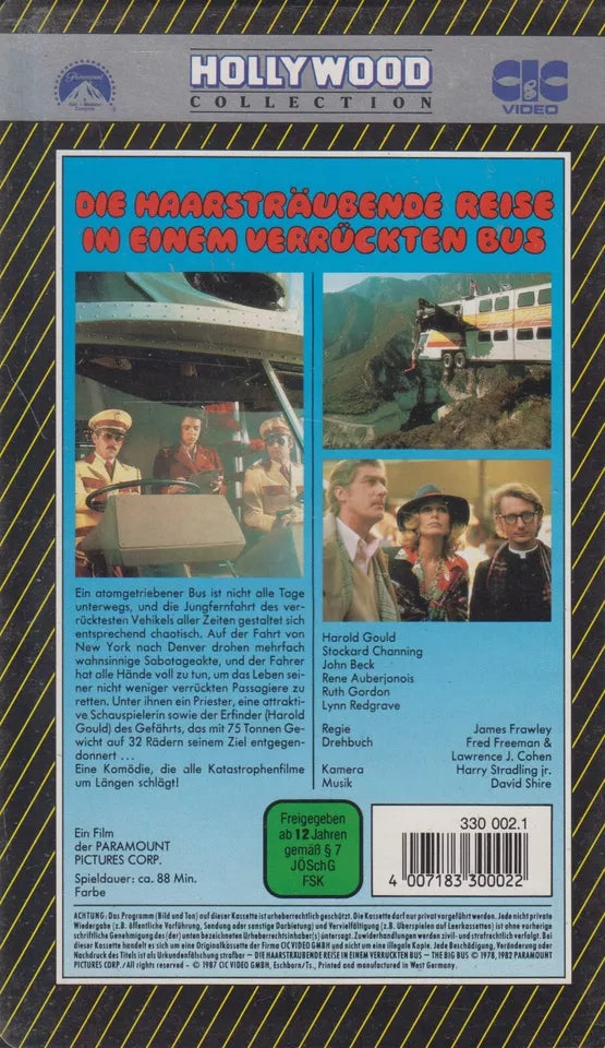 Die haarsträubende Reise in einem verrückten Bus (VHS - DE)