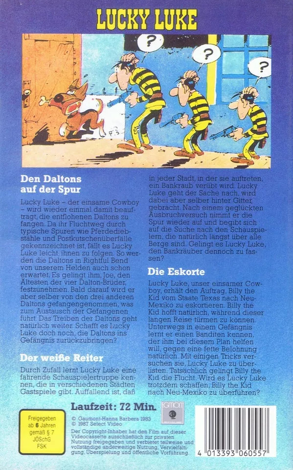 Lucky Luke: Den Daltons auf der Spur (VHS - DE)