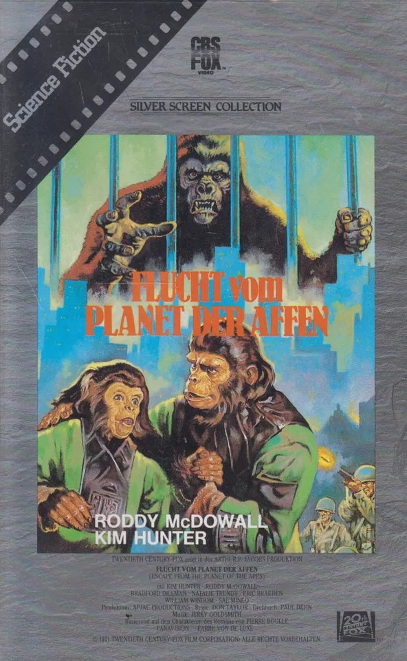 Les Évadés de la Planète des Singes (VHS - 1989 - DE)