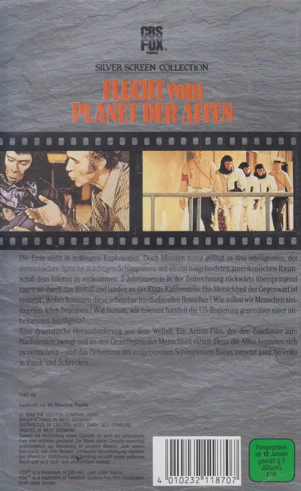 Les Évadés de la Planète des Singes (VHS - 1989 - DE)