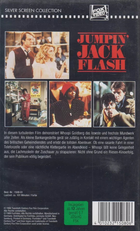 Jumpin' Jack Flash (VHS - 1989 - DE)