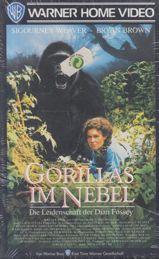 Gorillas im Nebel - Die Leidenschaft der Dian Fossey (VHS - 1990 - DE)