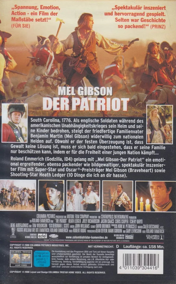 Der Patriot (VHS - 2000 - DE)